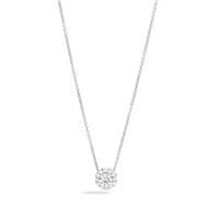 Collana Recarlo Donna Anniversary in Oro bianco Diamante P01SC018/024